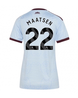 Aston Villa Ian Maatsen #22 Maglia Gara Terza Repliche 2026-27 Donna Maniche Corte